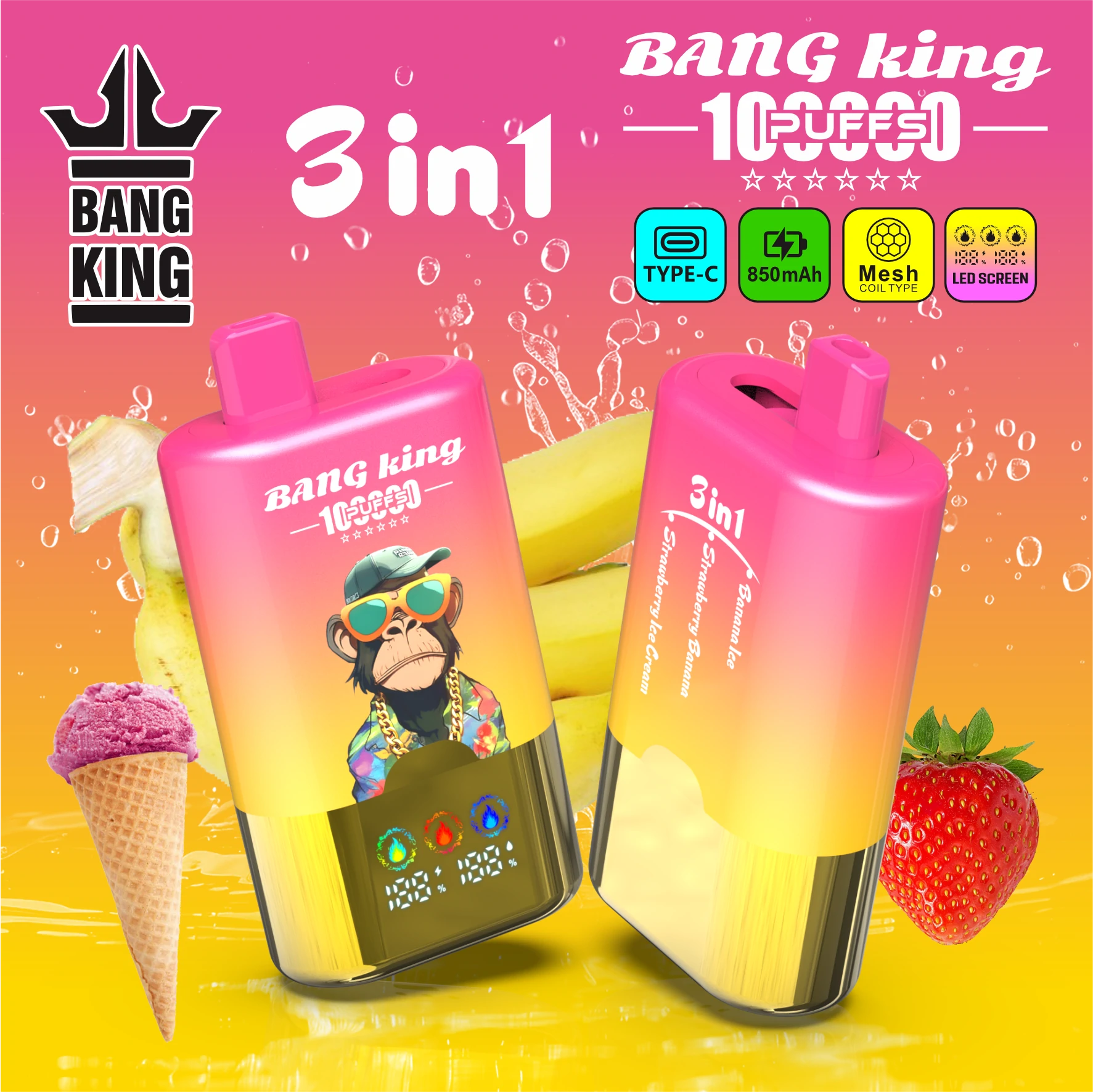Bang 100000 100K 3-in-1 Svapo monouso - image 9