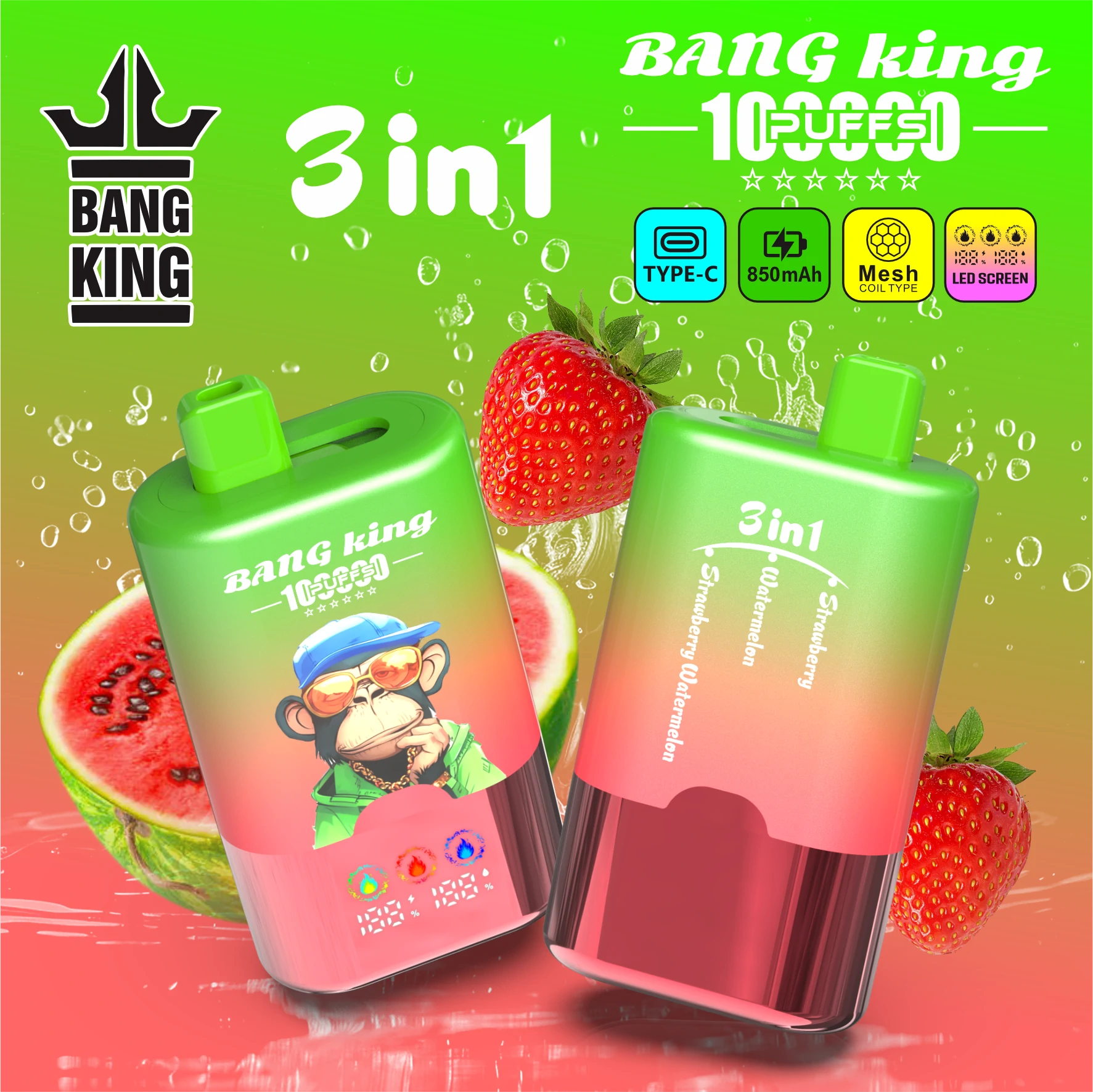 Bang 100000 100K 3-in-1 Svapo monouso - image 2