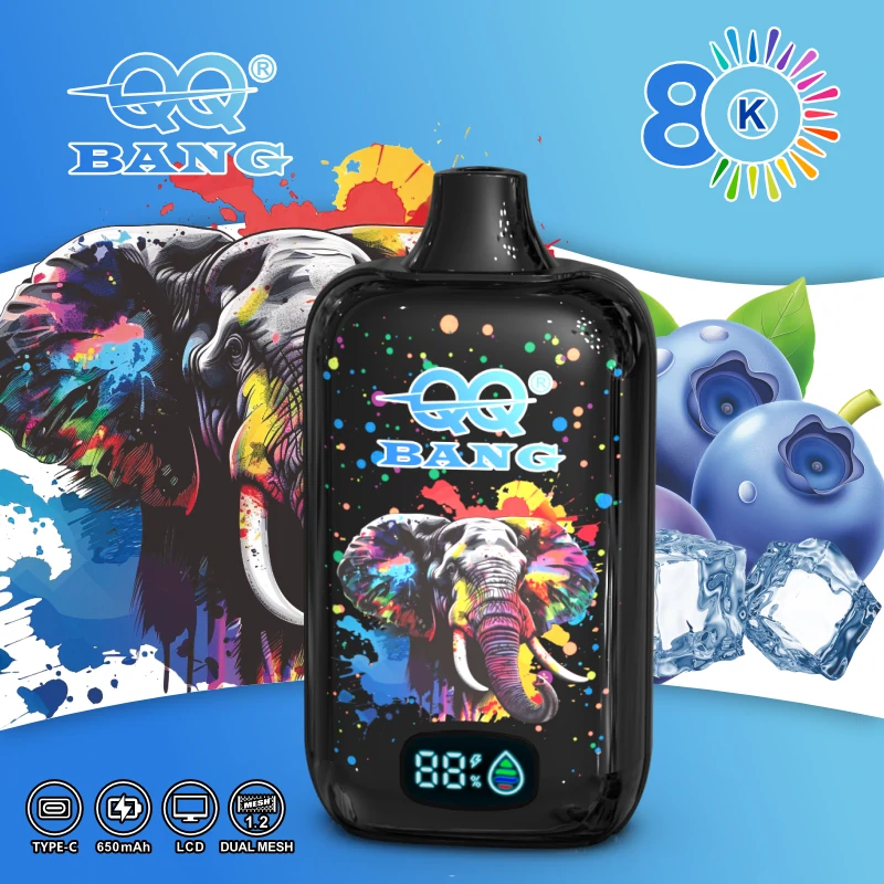Bang QQ 80000 80K Boccate schermo svapo monouso - image 3