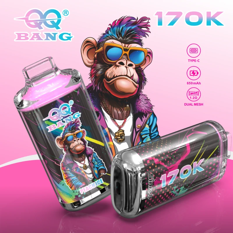 Bang QQ 170000 170K Boccate con schermo svapo monouso - image 5