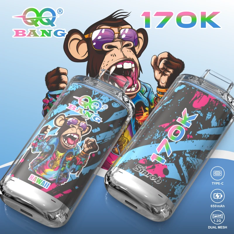 Bang QQ 170000 170K Boccate con schermo svapo monouso - image 6