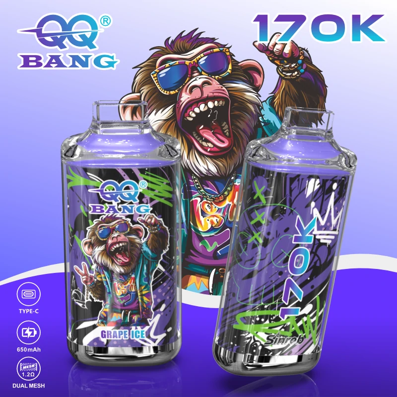 Bang QQ 170000 170K Boccate con schermo svapo monouso - image 3