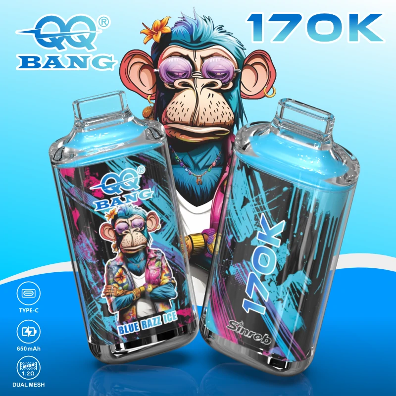 Bang QQ 170000 170K Boccate con schermo svapo monouso