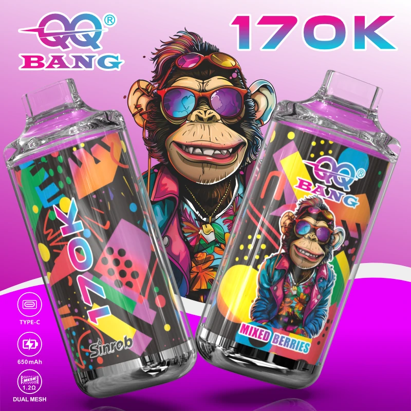 Bang QQ 170000 170K Boccate con schermo svapo monouso - image 10