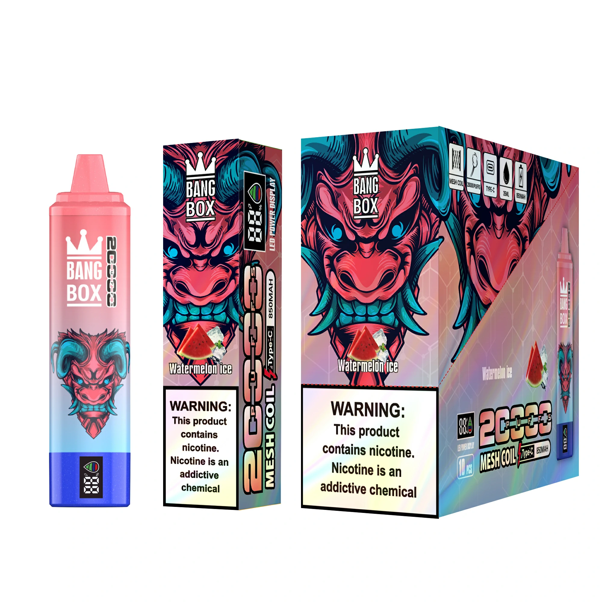 Bang Box 20000 20K Mesh Coil Svapo monouso - image 8