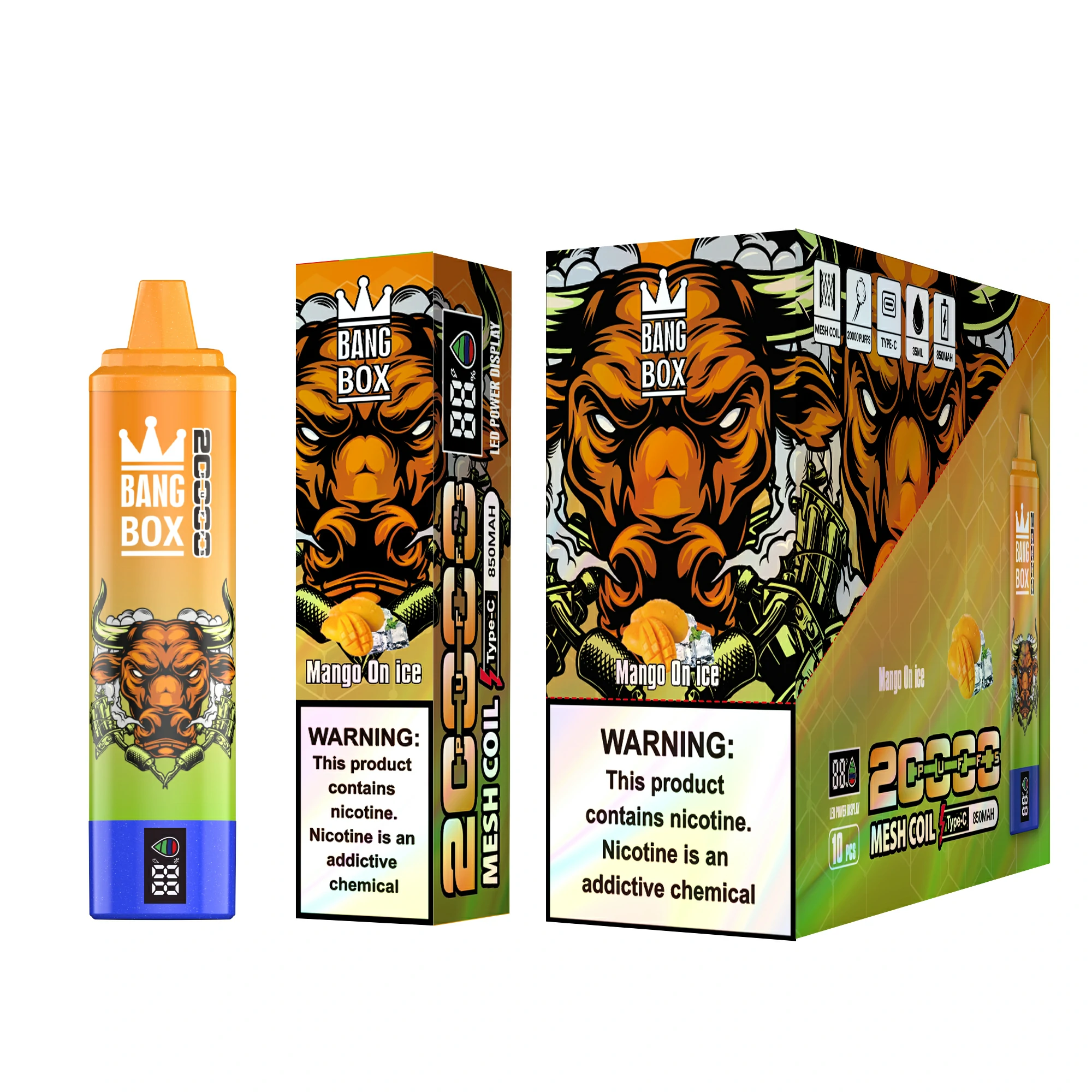 Bang Box 20000 20K Mesh Coil Svapo monouso - image 5