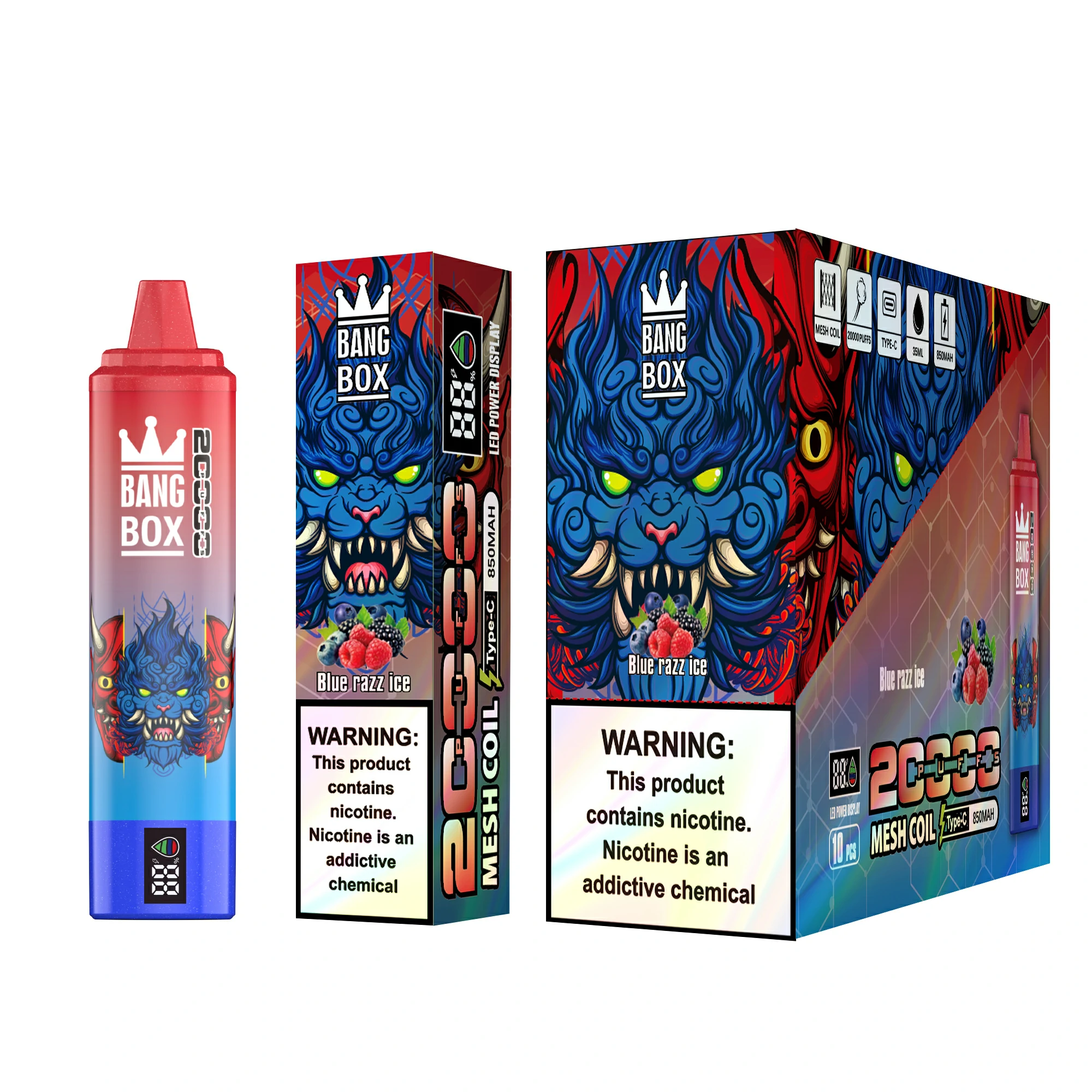Bang Box 20000 20K Mesh Coil Svapo monouso - image 4