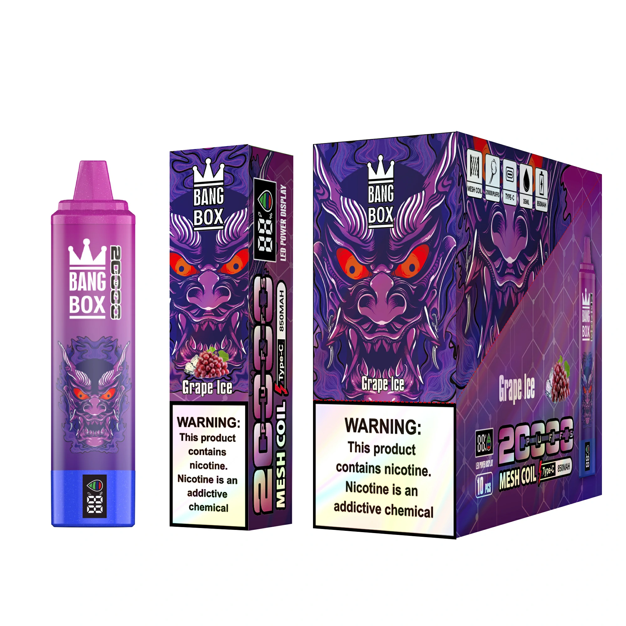 Bang Box 20000 20K Mesh Coil Svapo monouso - image 7