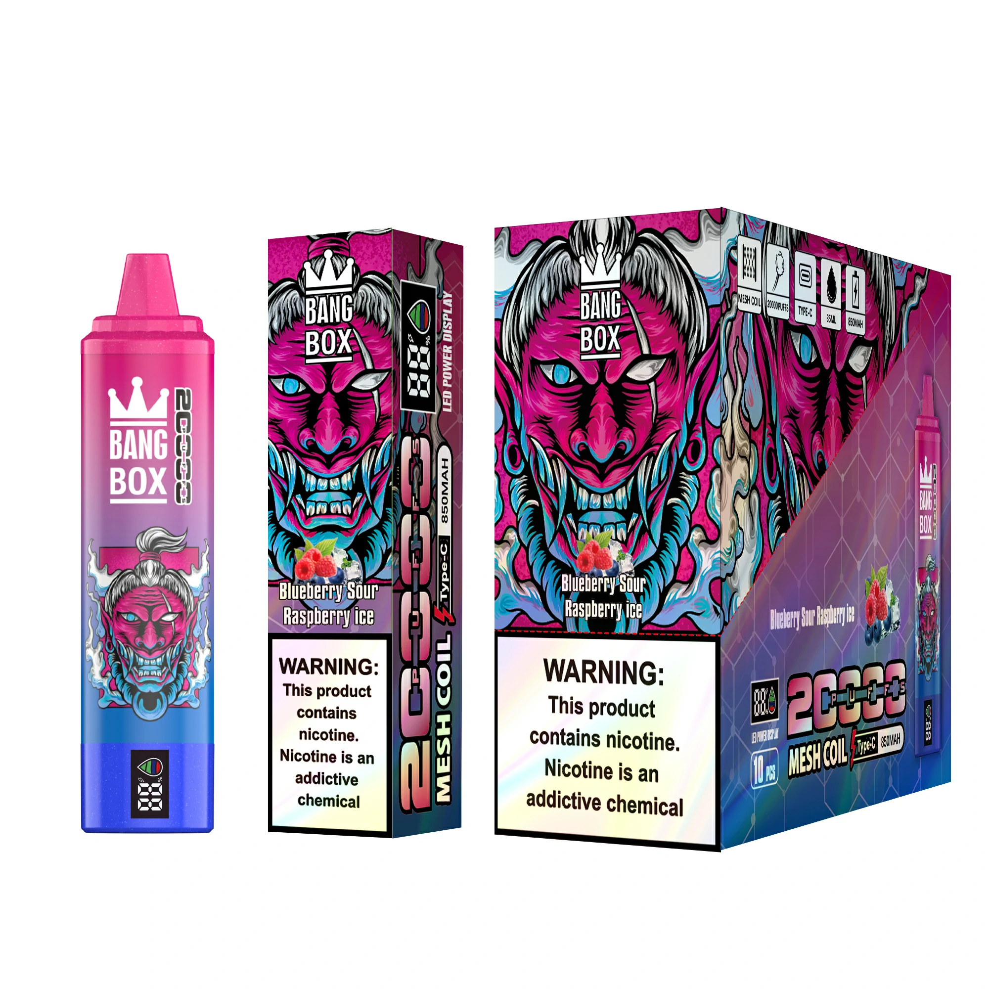 Bang Box 20000 20K Mesh Coil Svapo monouso