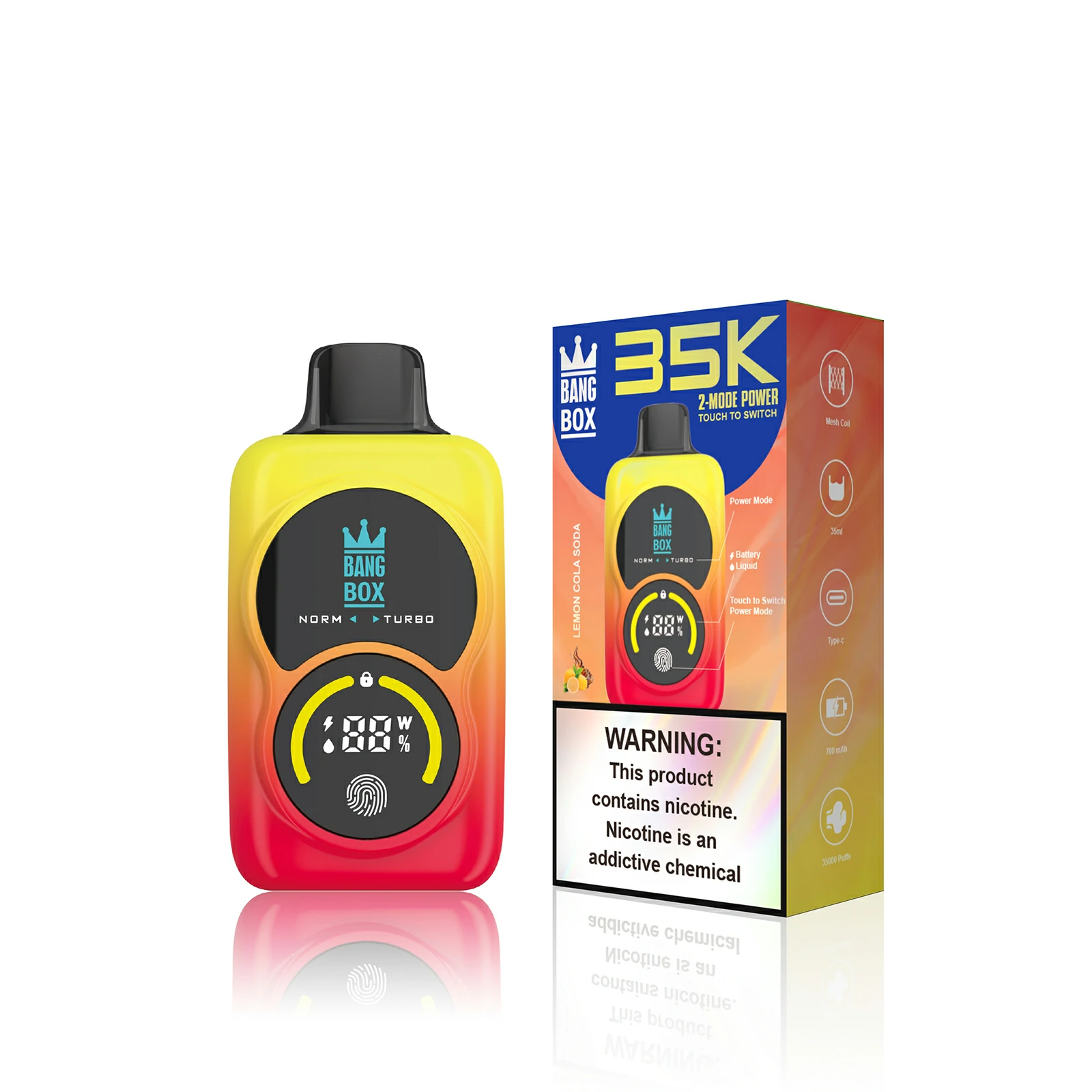 Bang Box 35000 35K Boccate Mesh Coil Svapo monouso - image 5