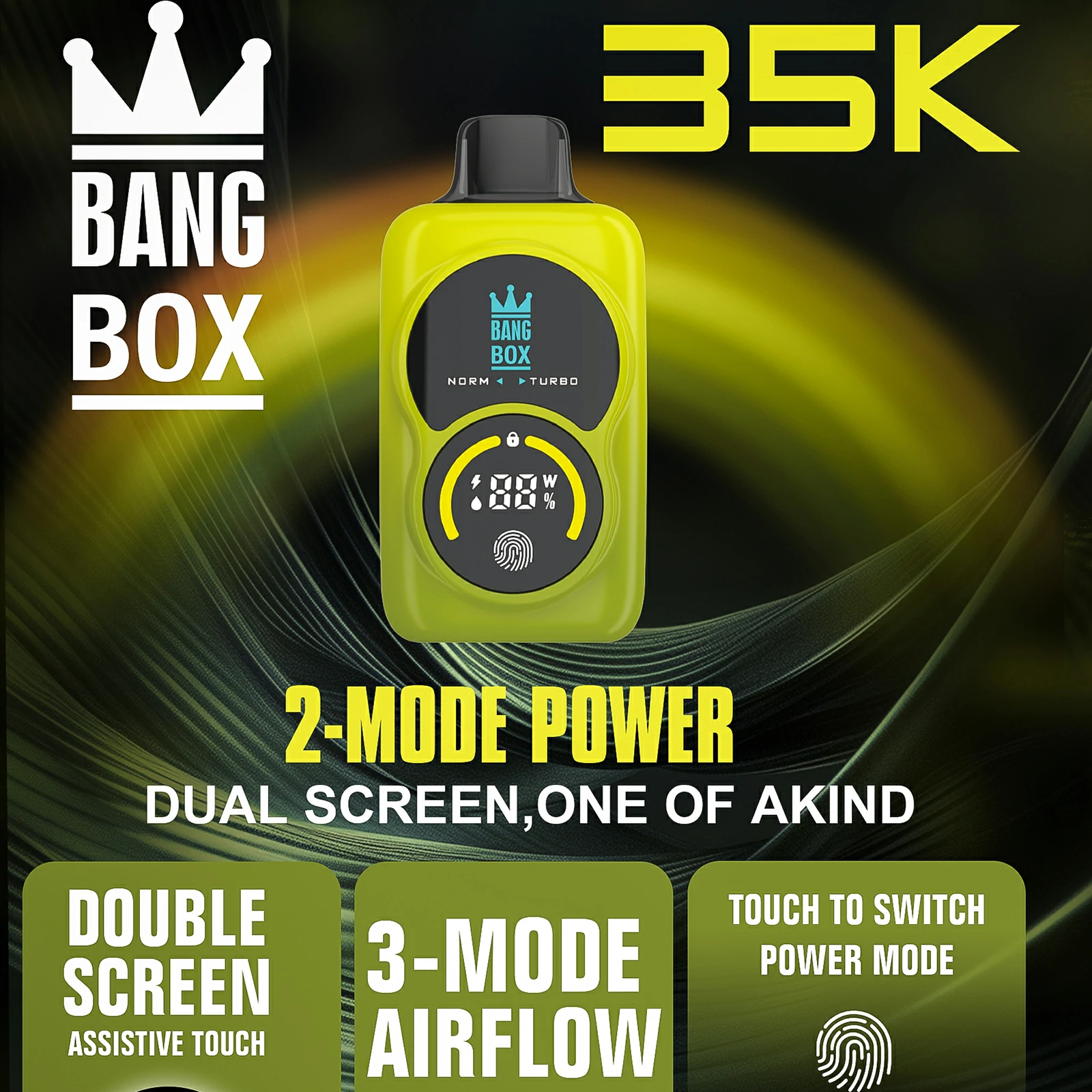 Bang Box 35000 35K Boccate Mesh Coil Svapo monouso