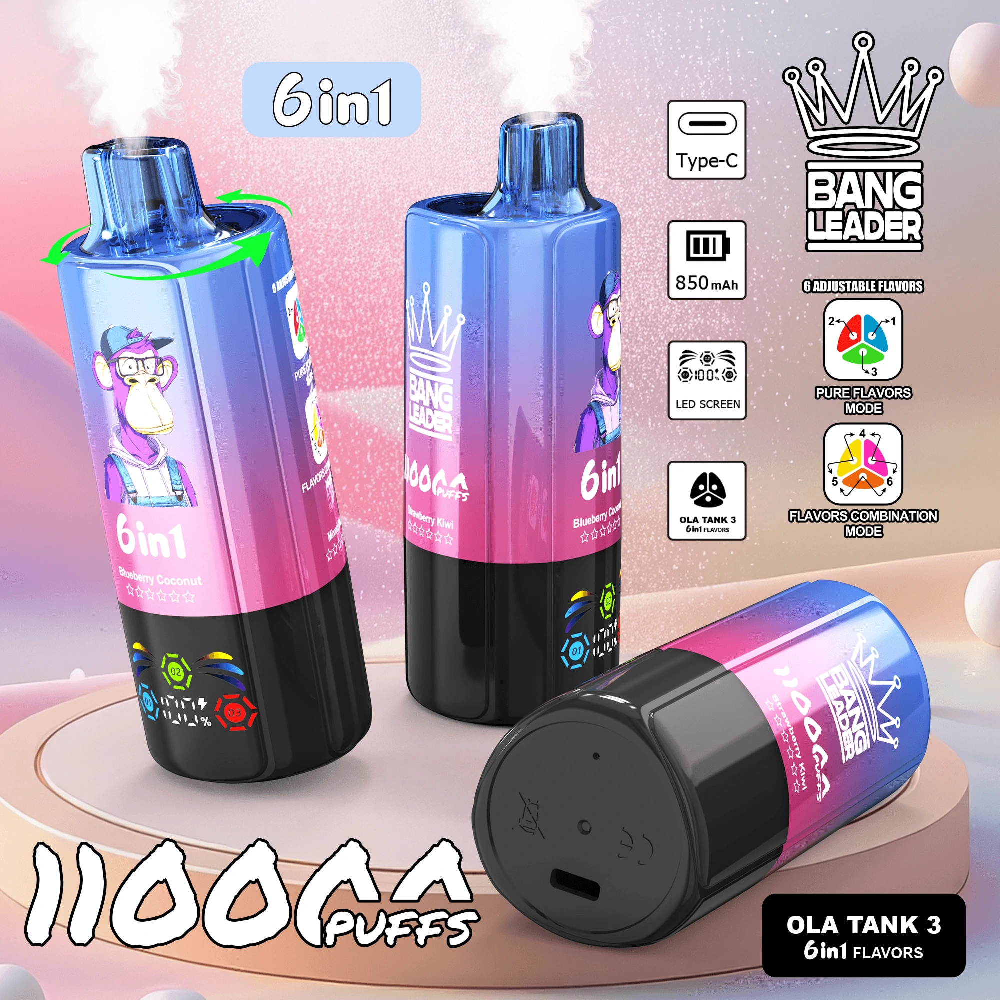 Bang Leader 110000 110K 6-in-1 Svapo Monouso - image 12