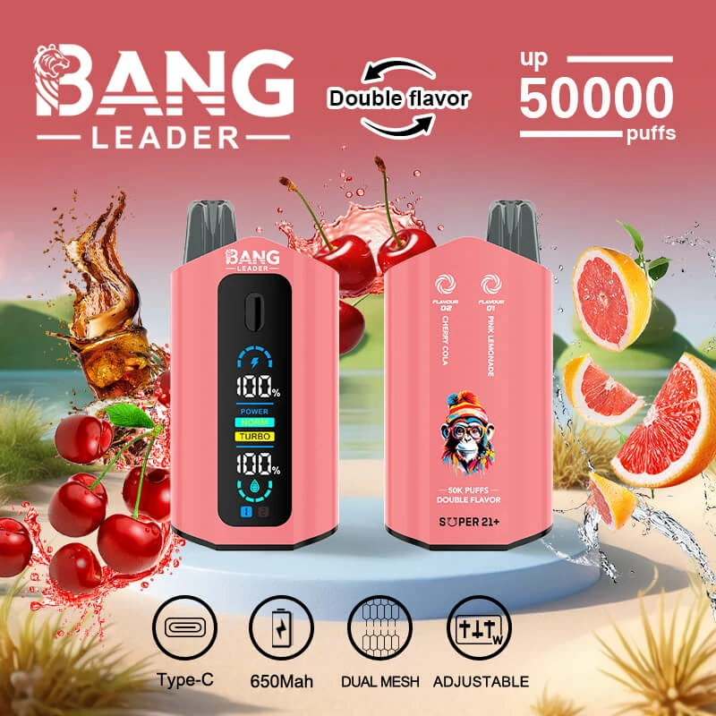 Bang Leader 2-in-1 50000 50K Boccate doppio gusto svapo monouso - image 5