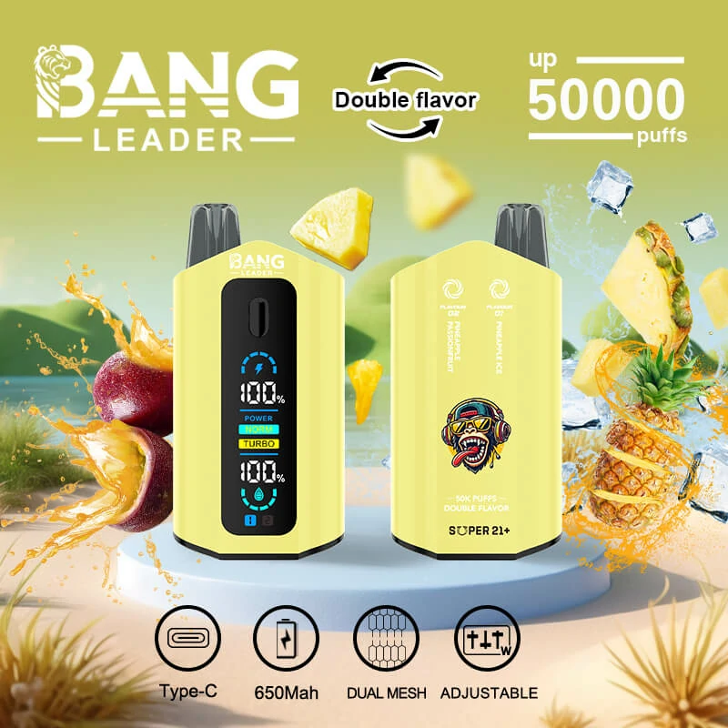 Bang Leader 2-in-1 50000 50K Boccate doppio gusto svapo monouso - image 7