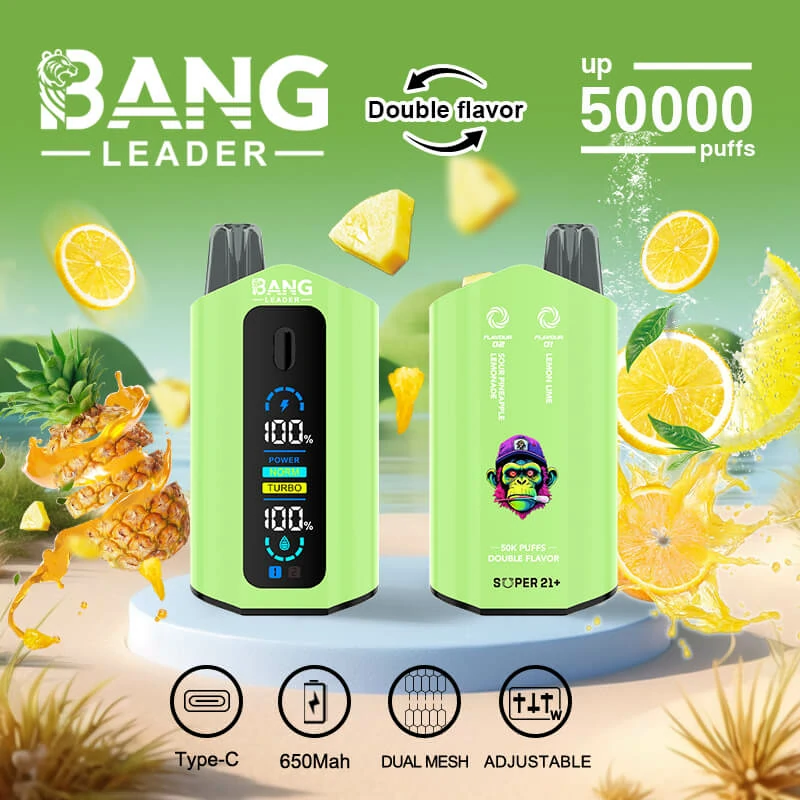 Bang Leader 2-in-1 50000 50K Boccate doppio gusto svapo monouso - image 8