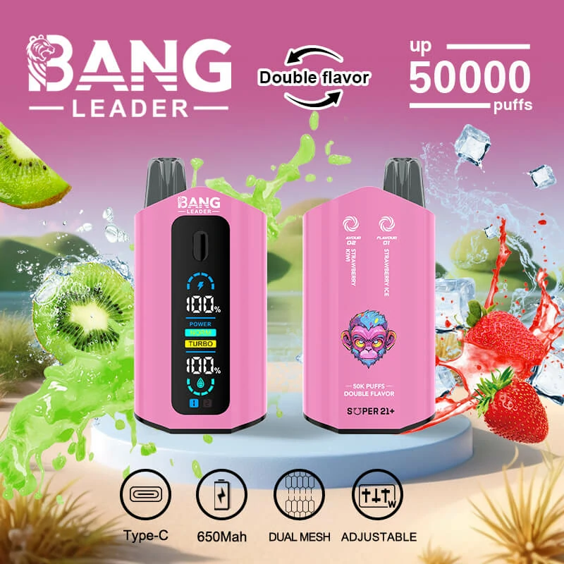 Bang Leader 2-in-1 50000 50K Boccate doppio gusto svapo monouso - image 12
