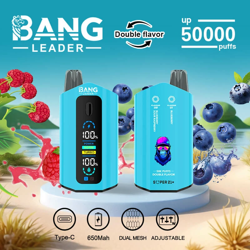 Bang Leader 2-in-1 50000 50K Boccate doppio gusto svapo monouso - image 9