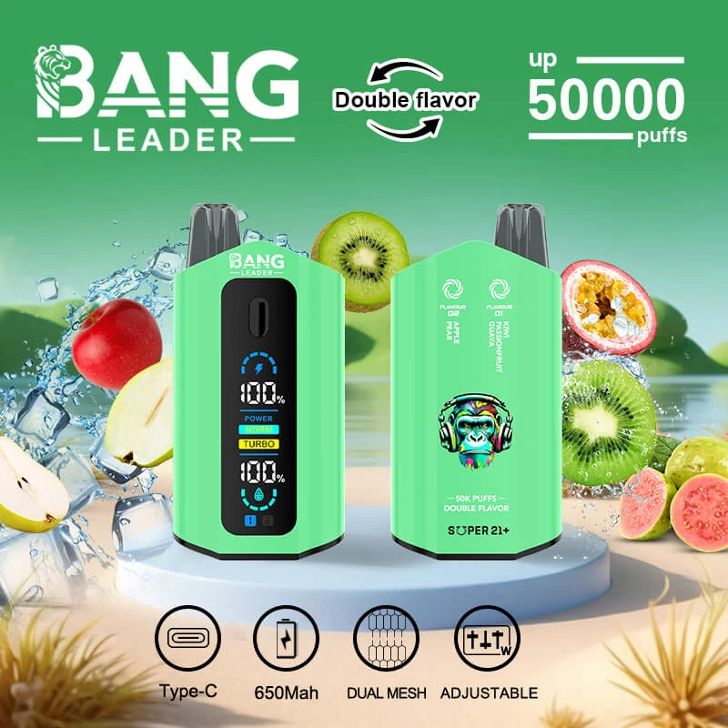 Bang Leader 2-in-1 50000 50K Boccate doppio gusto svapo monouso - image 10