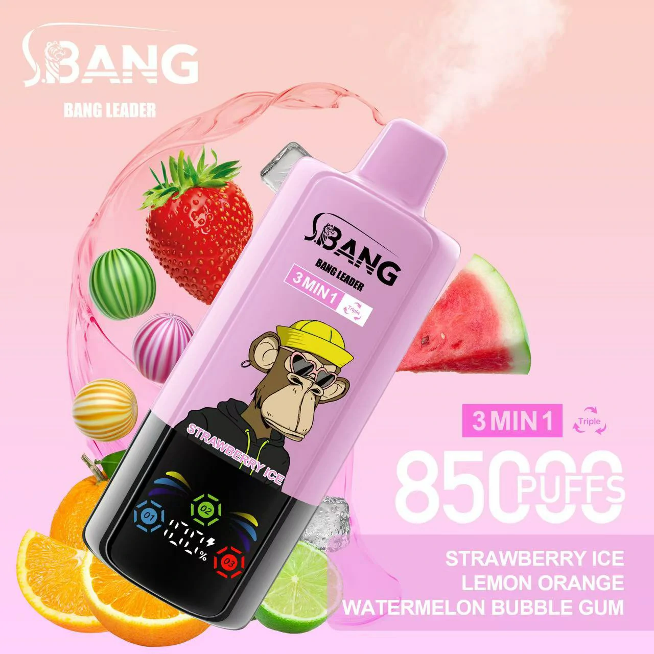 Bang Leader 85000 85K Boccate 3-in-1 Svapo monouso - image 2