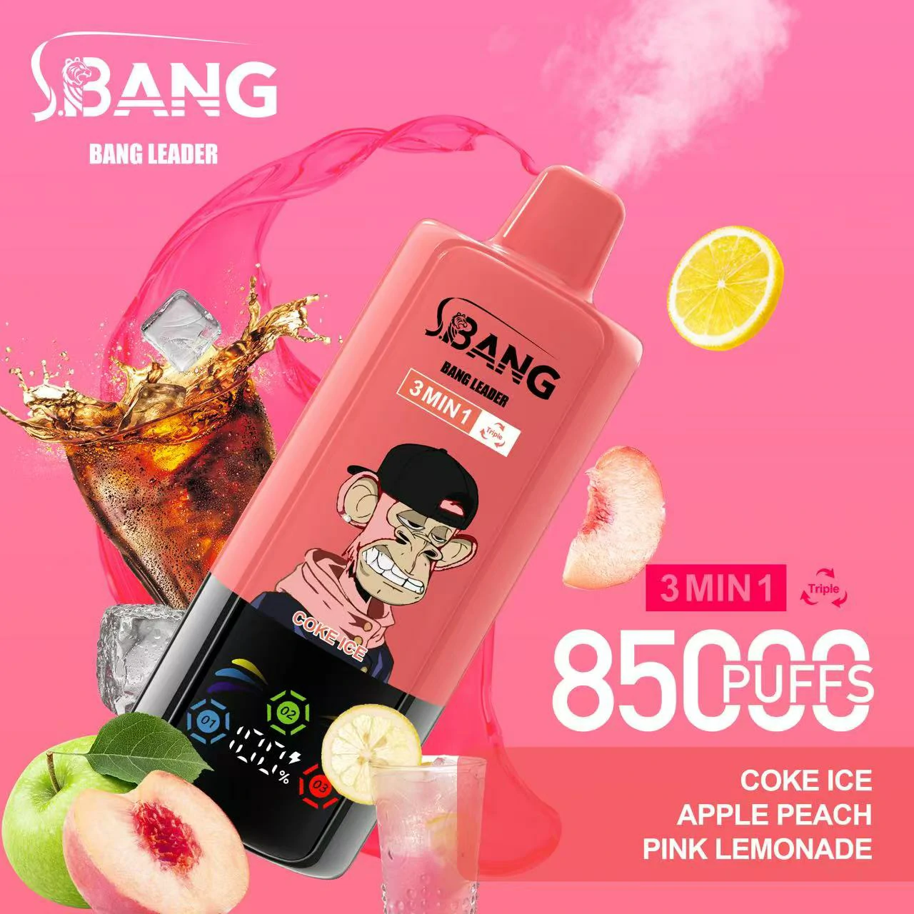 Bang Leader 85000 85K Boccate 3-in-1 Svapo monouso - image 14