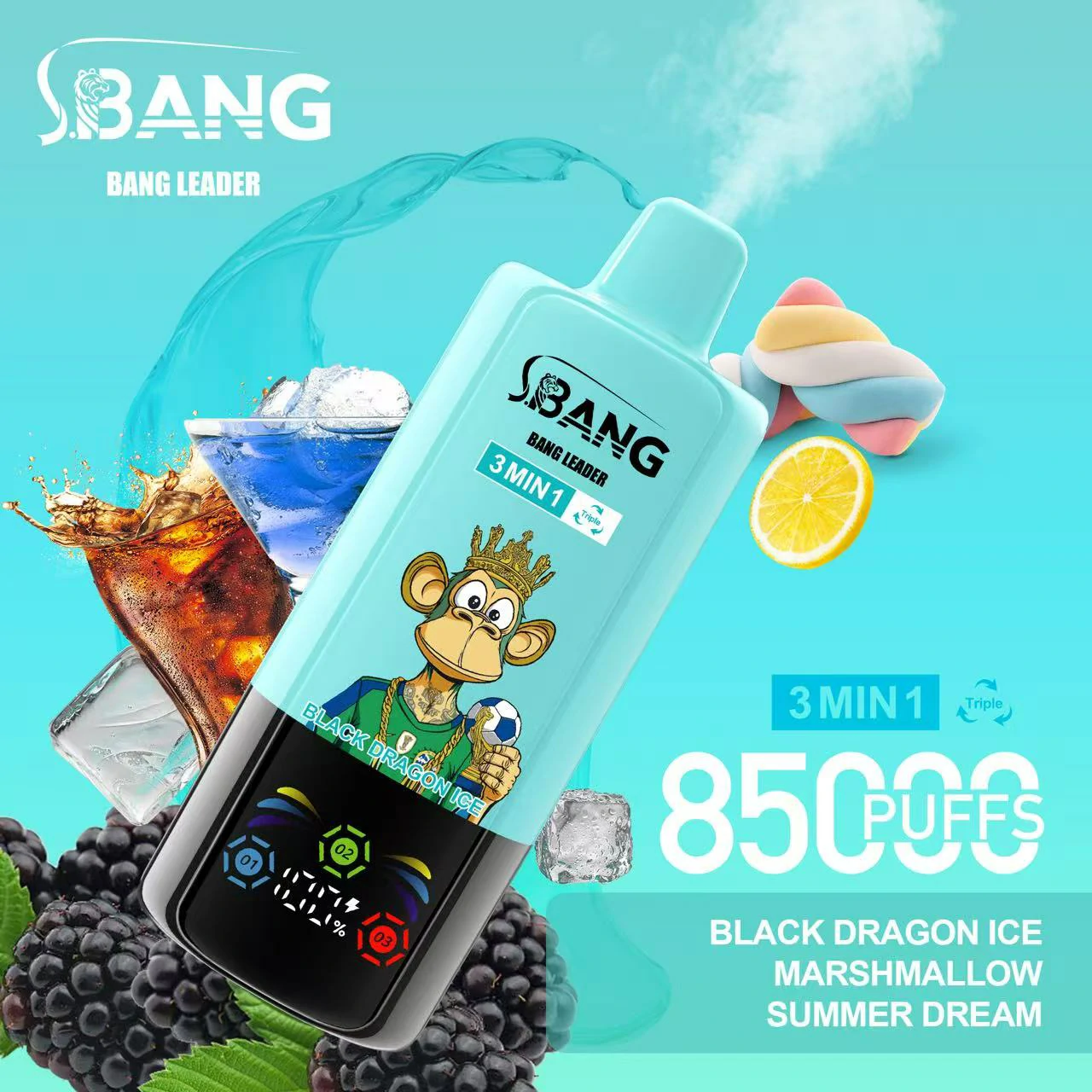 Bang Leader 85000 85K Boccate 3-in-1 Svapo monouso - image 15