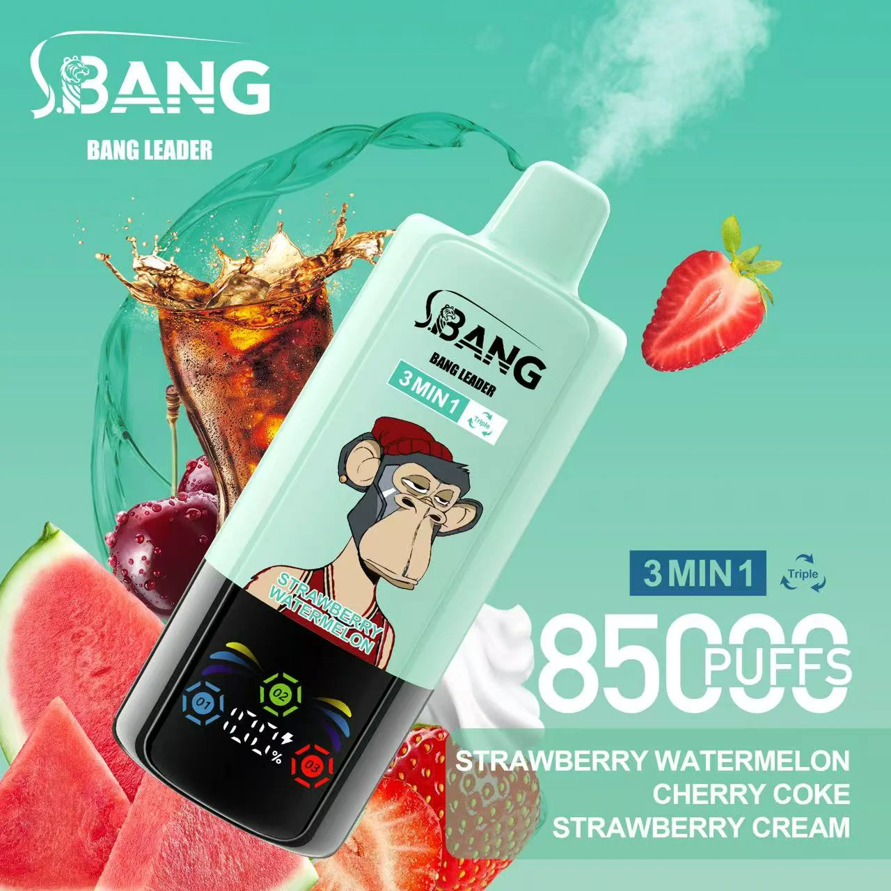 Bang Leader 85000 85K Boccate 3-in-1 Svapo monouso - image 16
