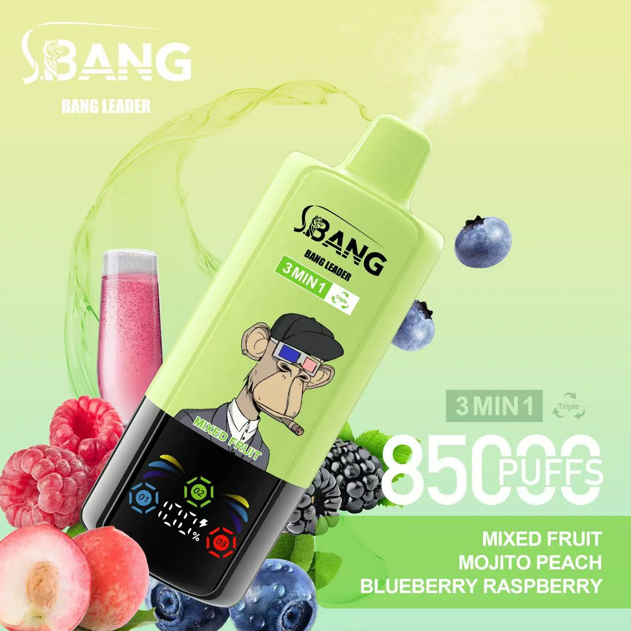 Bang Leader 85000 85K Boccate 3-in-1 Svapo monouso - image 7