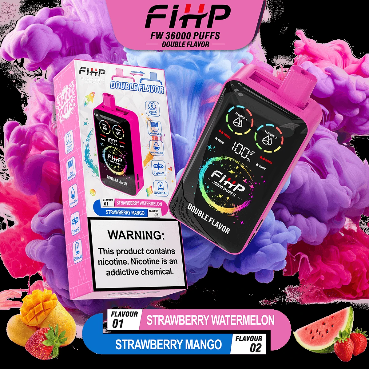 FIHP 36000 36K Boccate 2-in-1 Svapo monouso - image 12