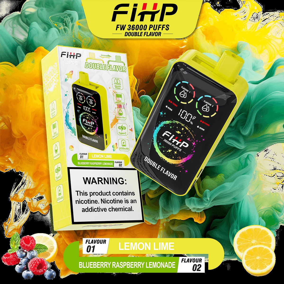 FIHP 36000 36K Boccate 2-in-1 Svapo monouso - image 10