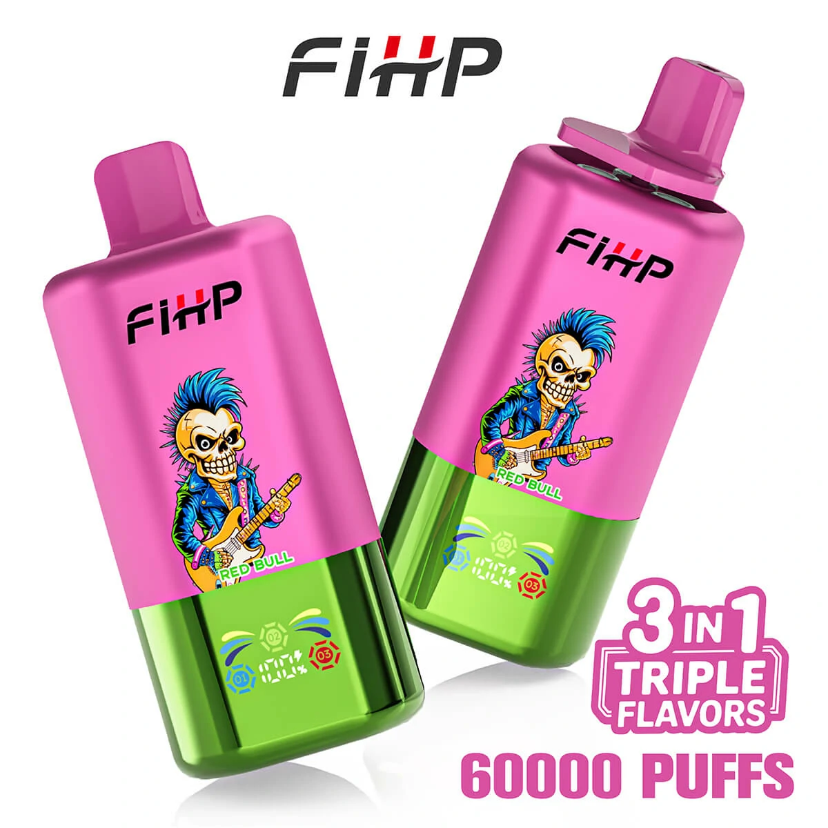 FIHP 60000 60K Boccate 3-in-1 Svapo monouso - image 3