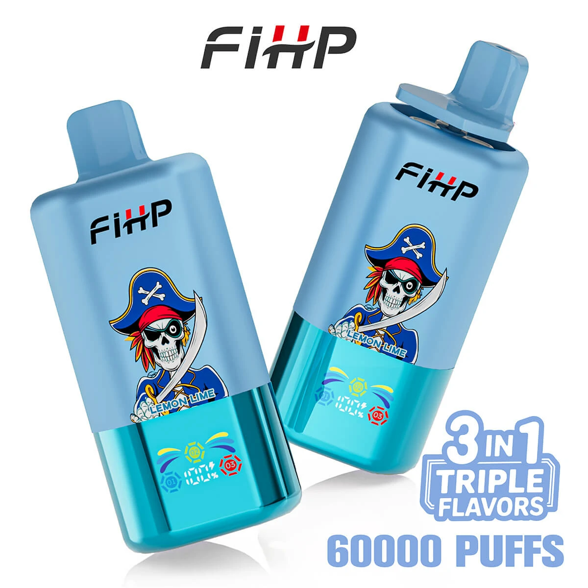 FIHP 60000 60K Boccate 3-in-1 Svapo monouso - image 4