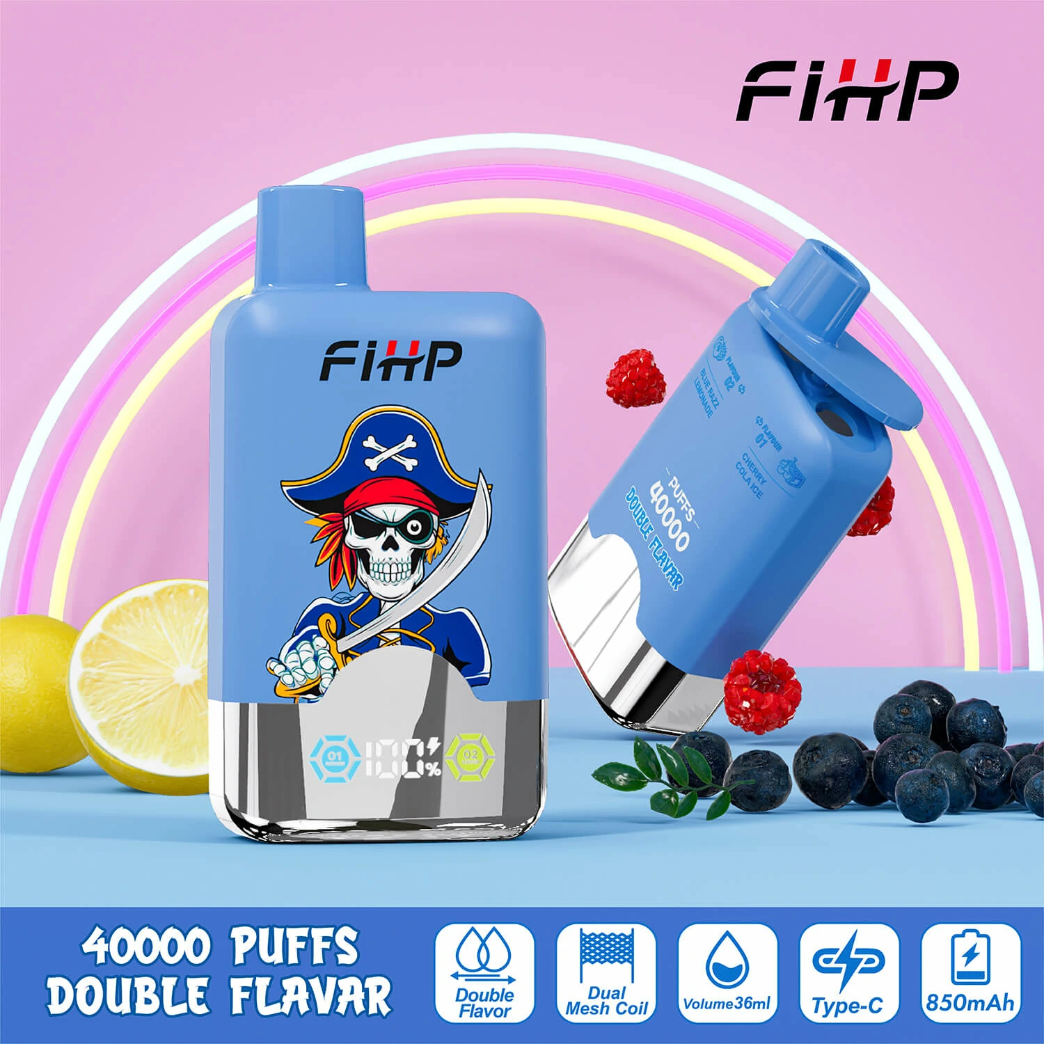 FIHP 40000 40K Boccate 2-in-1 Svapo monouso - image 2