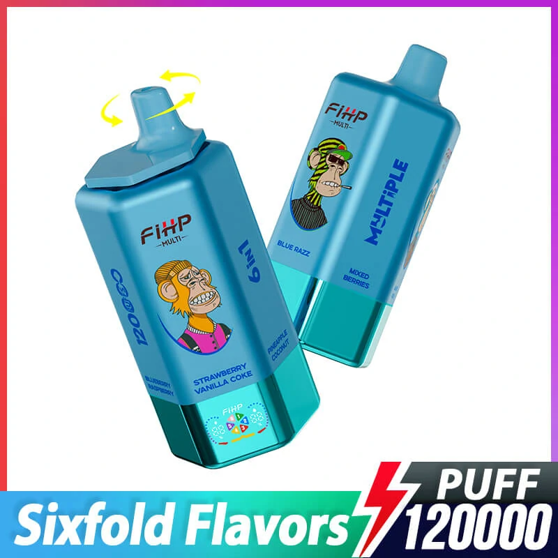FIHP MULTI 120000 120K Boccate 6-in-1 Svapo monouso - image 2