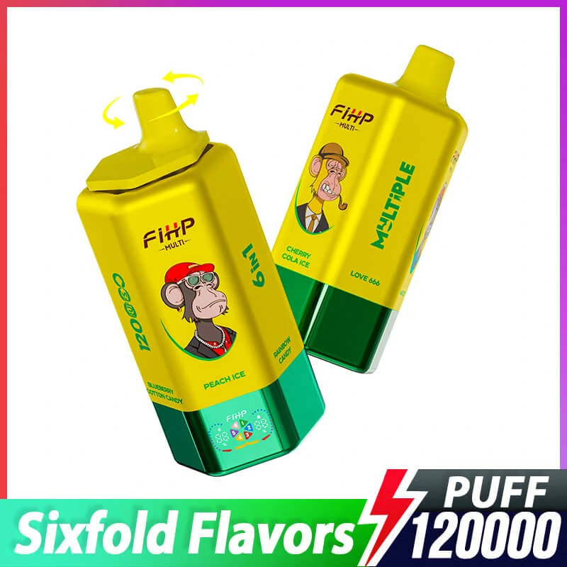 FIHP MULTI 120000 120K Boccate 6-in-1 Svapo monouso