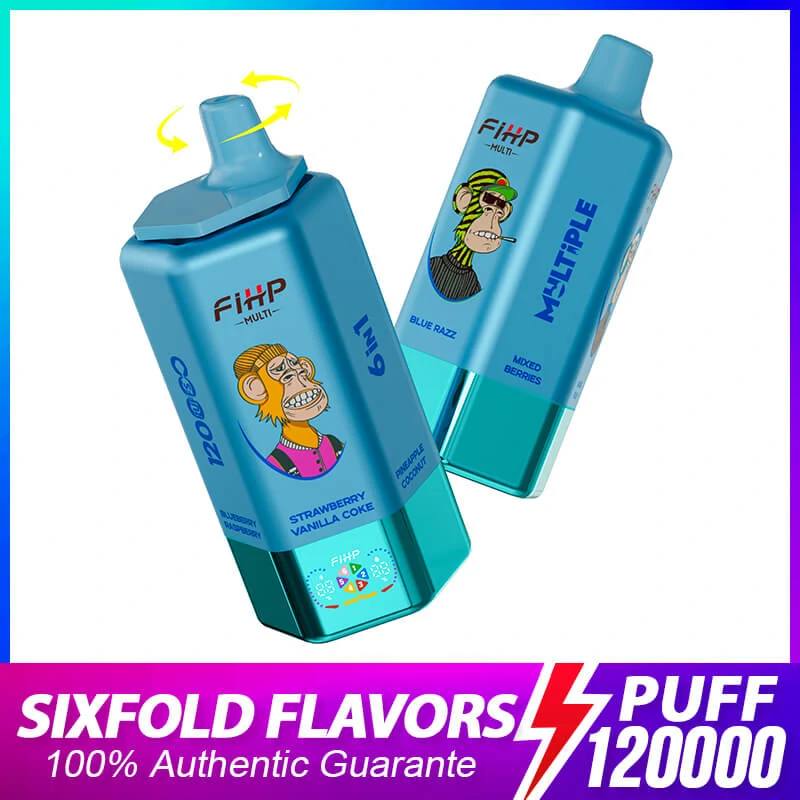 FIHP MULTI 120000 120K Boccate 6-in-1 Svapo monouso - image 11
