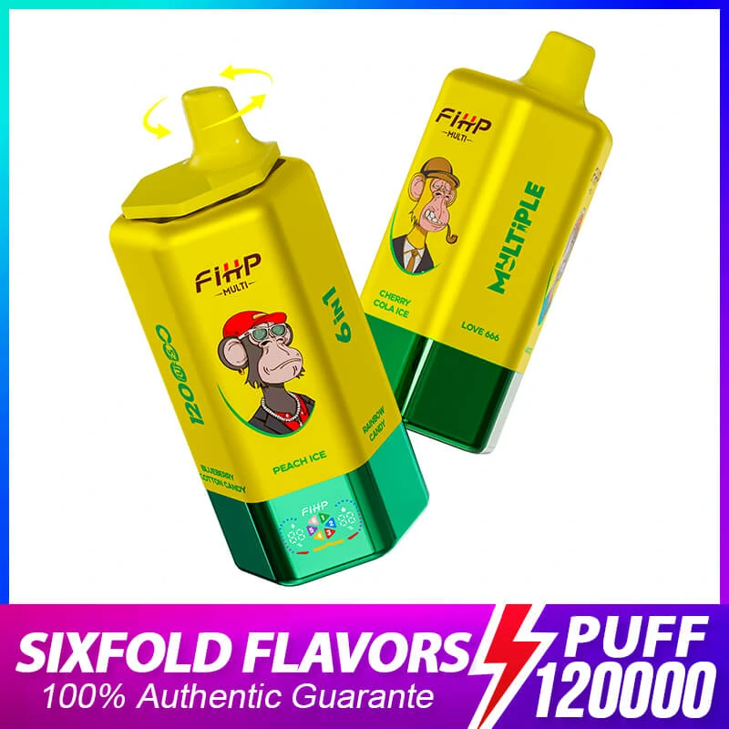 FIHP MULTI 120000 120K Boccate 6-in-1 Svapo monouso - image 9