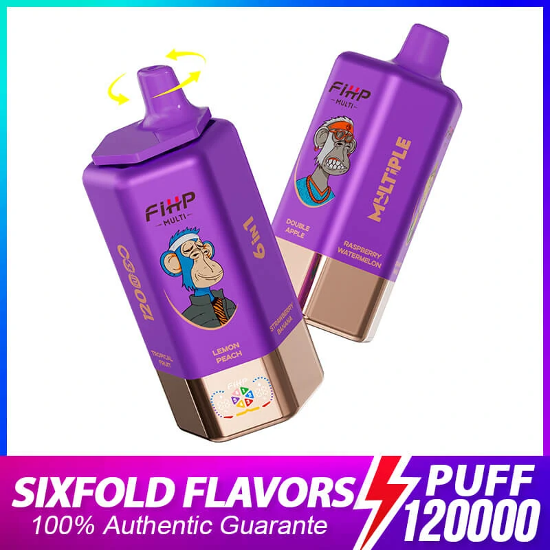 FIHP MULTI 120000 120K Boccate 6-in-1 Svapo monouso - image 10