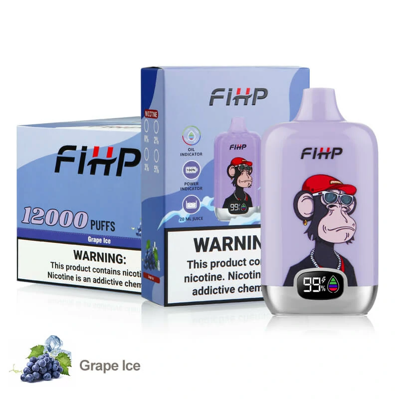 FIHP 12000 12K Boccate display LED smart svapo monouso - image 3