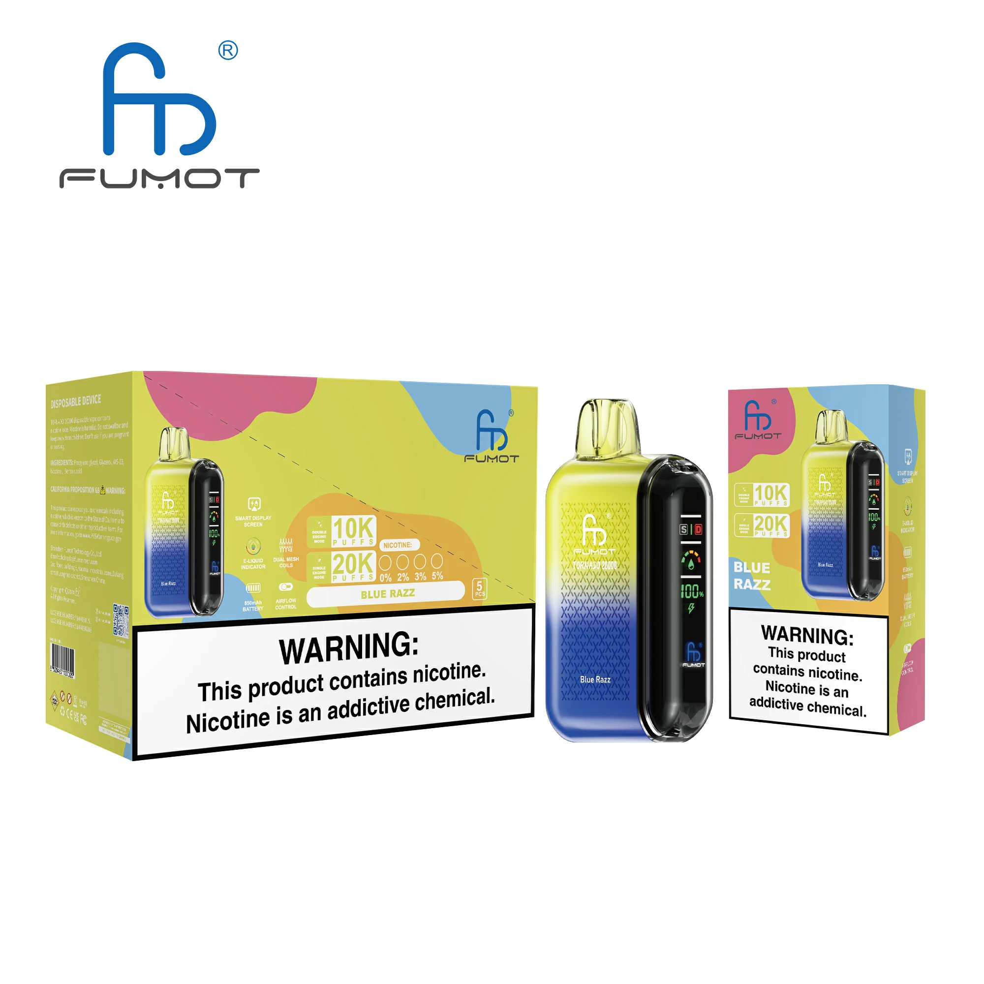 Fumot Randm Tornado 20000 20K Svapo monouso