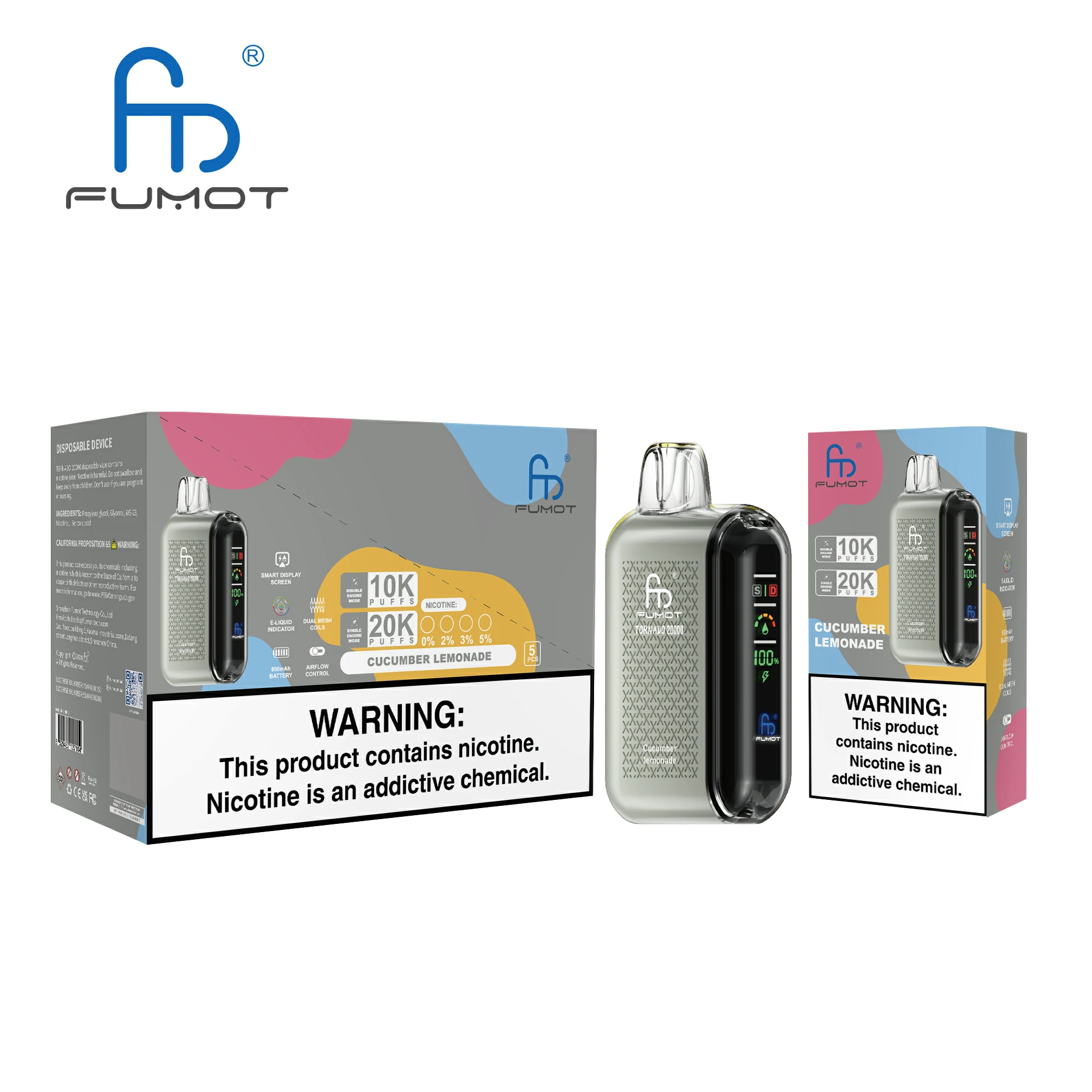 Fumot Randm Tornado 20000 20K Svapo monouso - image 10