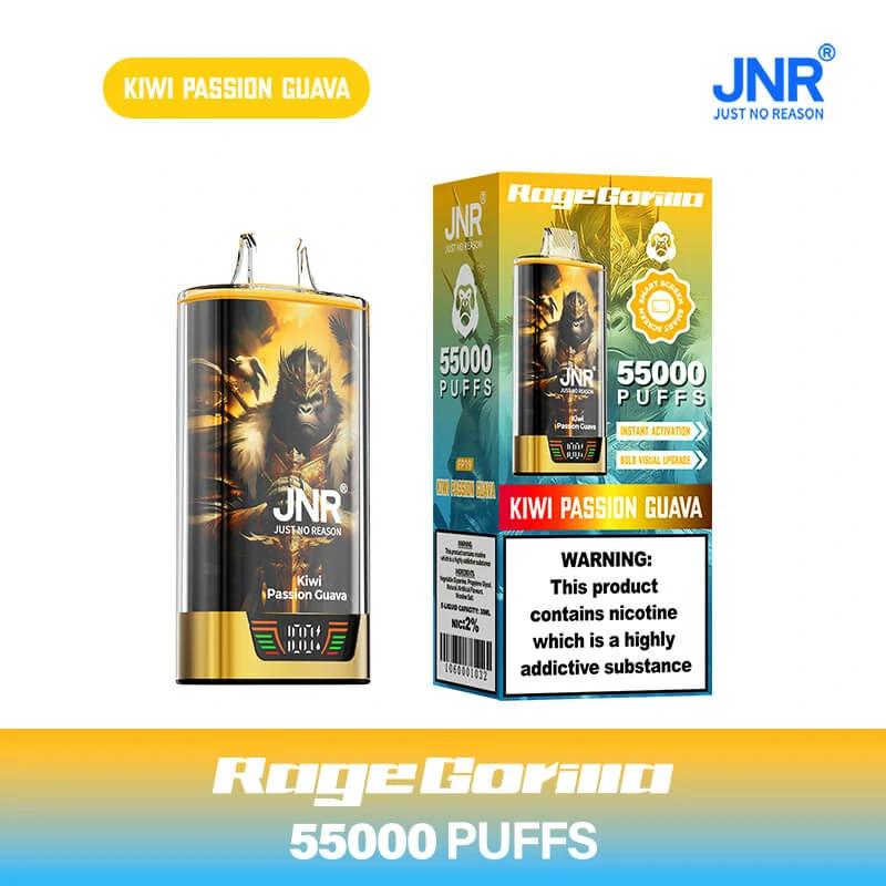JNR RAGE GORILLA 55000 55K Boccate svapo monouso - image 14