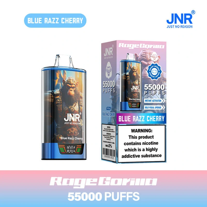 JNR RAGE GORILLA 55000 55K Boccate svapo monouso