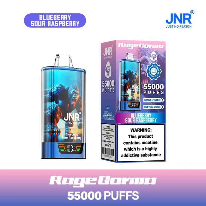 JNR RAGE GORILLA 55000 55K Boccate svapo monouso - image 8