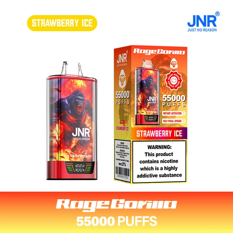 JNR RAGE GORILLA 55000 55K Boccate svapo monouso - image 2