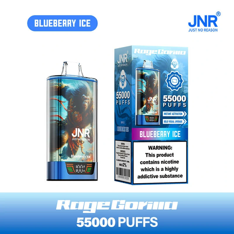 JNR RAGE GORILLA 55000 55K Boccate svapo monouso - image 17