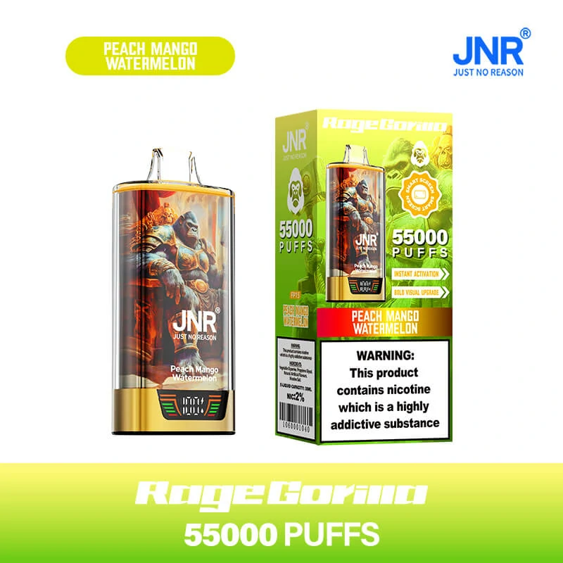 JNR RAGE GORILLA 55000 55K Boccate svapo monouso - image 16