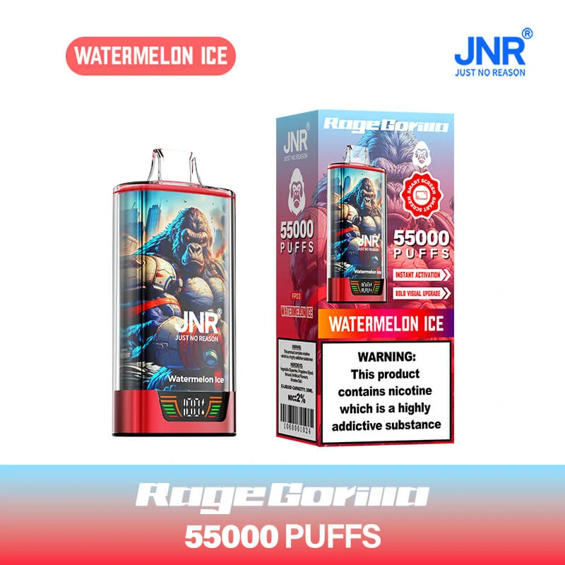 JNR RAGE GORILLA 55000 55K Boccate svapo monouso - image 4