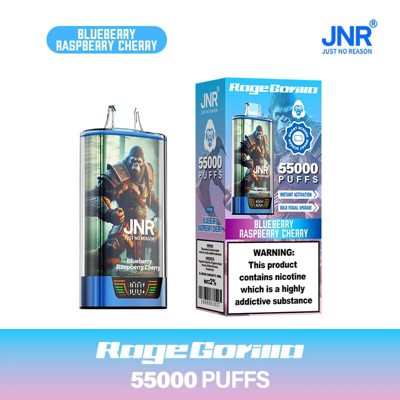 JNR RAGE GORILLA 55000 55K Boccate svapo monouso - image 6