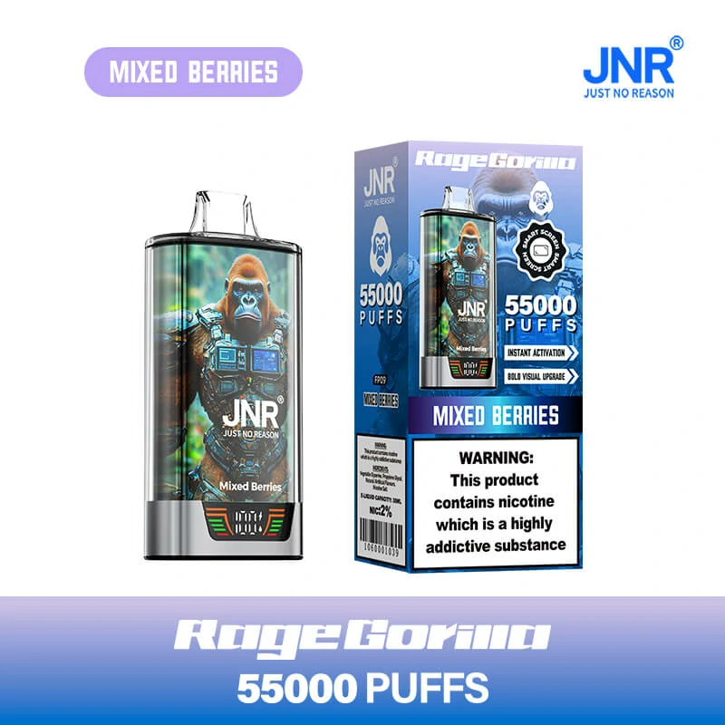 JNR RAGE GORILLA 55000 55K Boccate svapo monouso - image 15
