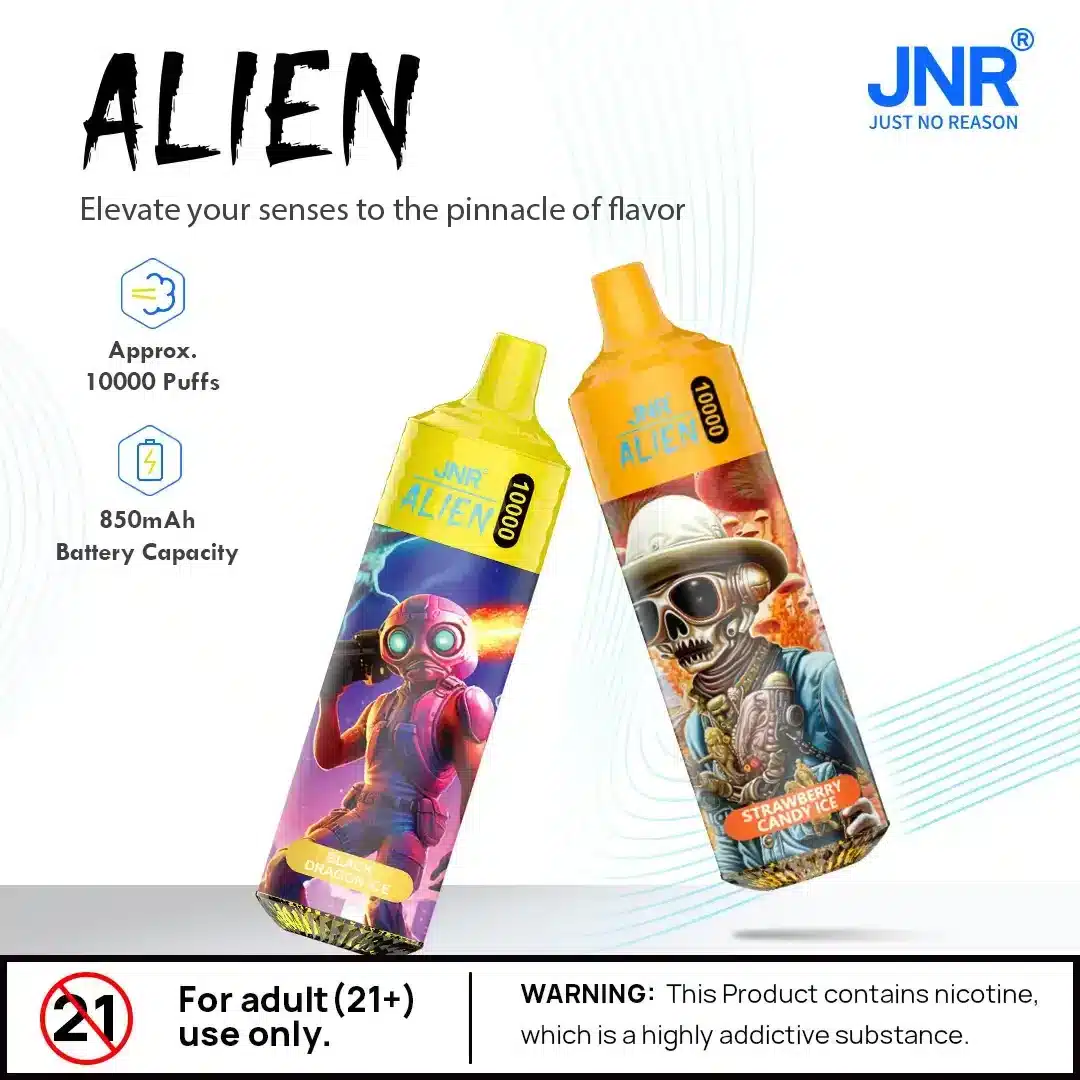 JNR Alien 10000 10K Boccate svapo monouso